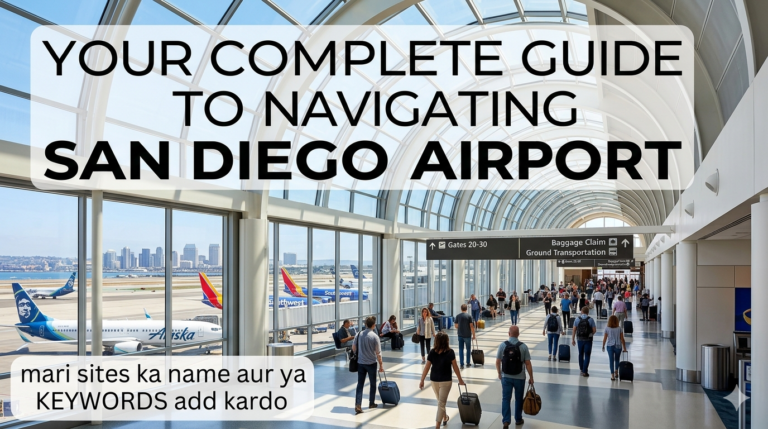 Your Complete Guide to Navigating San Diego Airport san diego airport