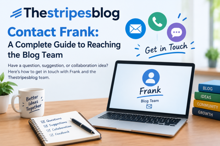 Thestripesblog Contact Frank